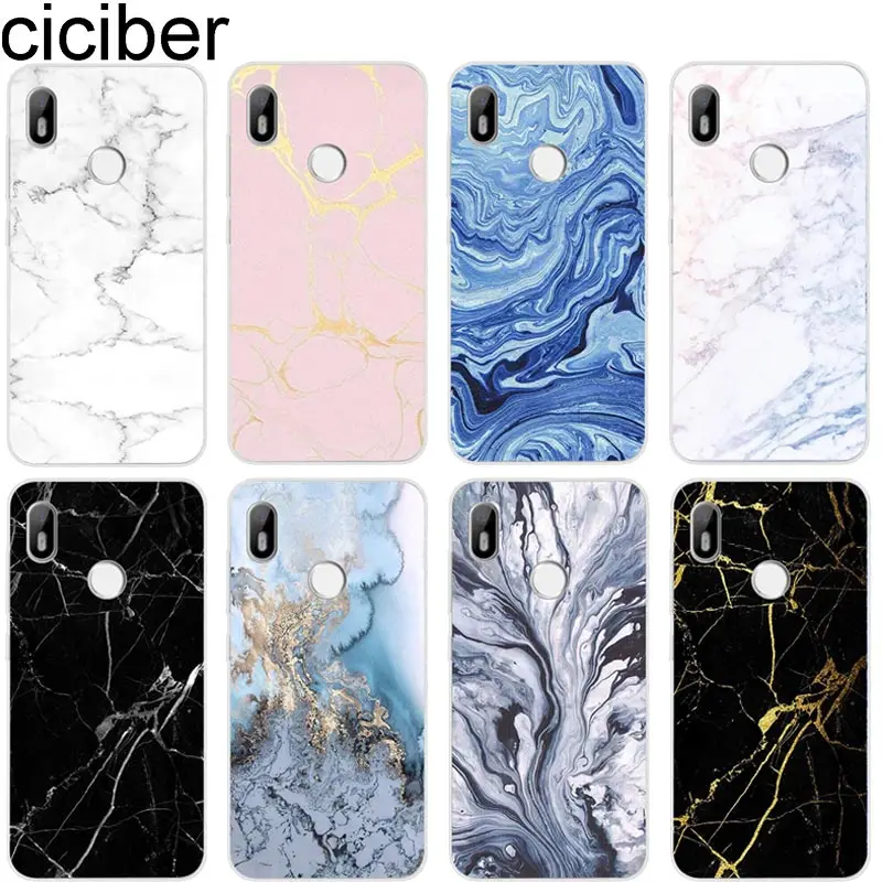Ciciber глянцевый гранит и мрамор для BQ Aquaris U2 C U X5 V VS X2 X Plus Lite Pro E5 s M5 M5.5 мягкий
