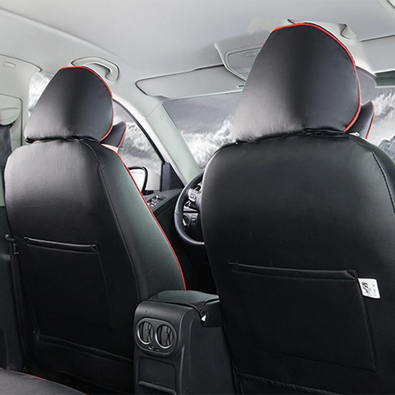 AutoDecorun пользовательские чехлы для сидений автомобиля искусственная кожа audi A3