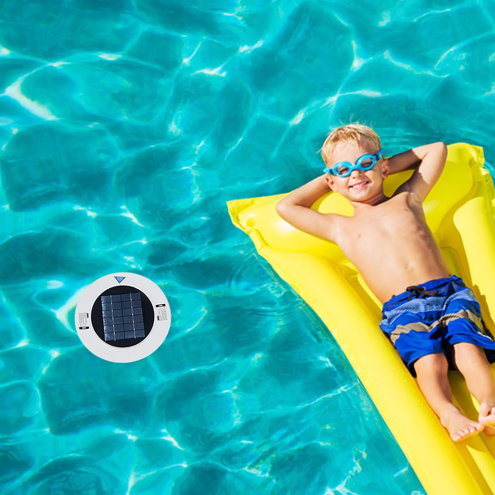 

Ионизатор для бассейна на солнечной батарее, осветлитель с питанием от солнечной батареи, медный анод, для очистки горячей ванны, спа, бассе...