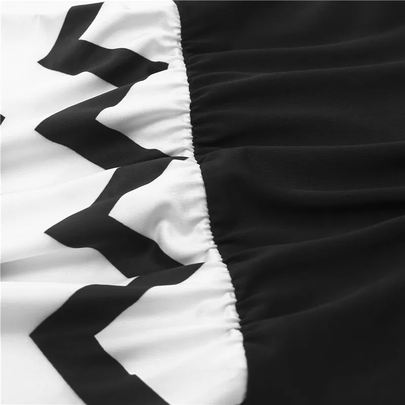 Летнее платье для мамы и дочки Повседневное макси в полоску стиле бохо комплект