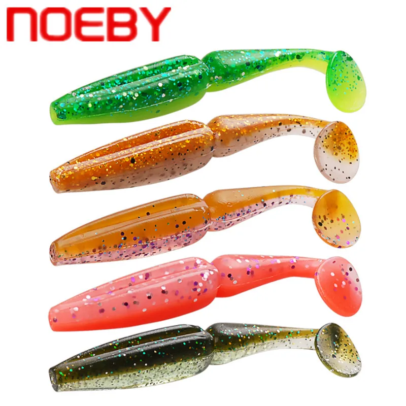 Приманка для рыбалки Noeby 6 шт. 80 мм/3 5 г Мягкая силиконовая приманка Para