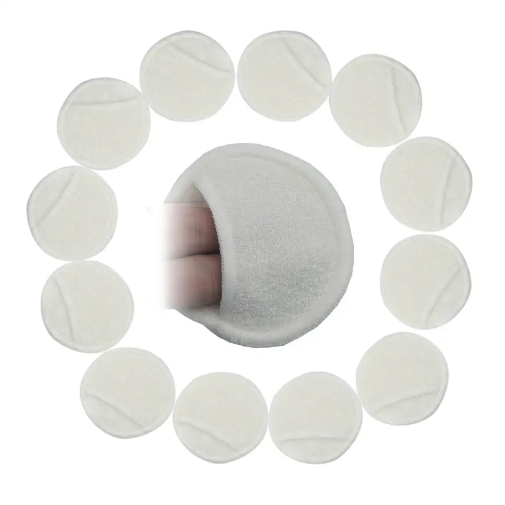 Бамбуковые подушечки для снятия макияжа многоразовые органические бамбуковые