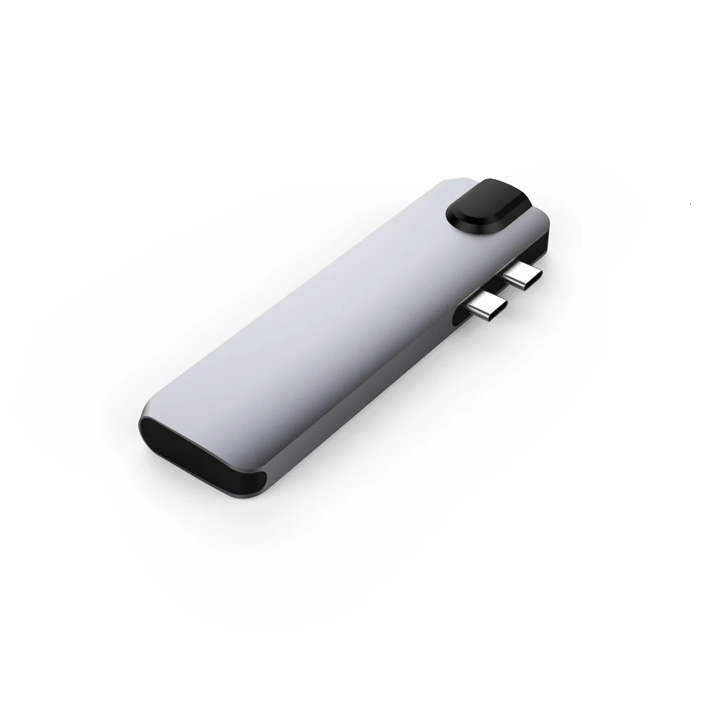 USB C концентратор TYPE C Thunderbolt 3 адаптер для HDMI 4K RJ45 Gigabit Ethernet с 1000 Мбит/с USB 3,0 USB-C порт зарядного устройства для Macbook Pro