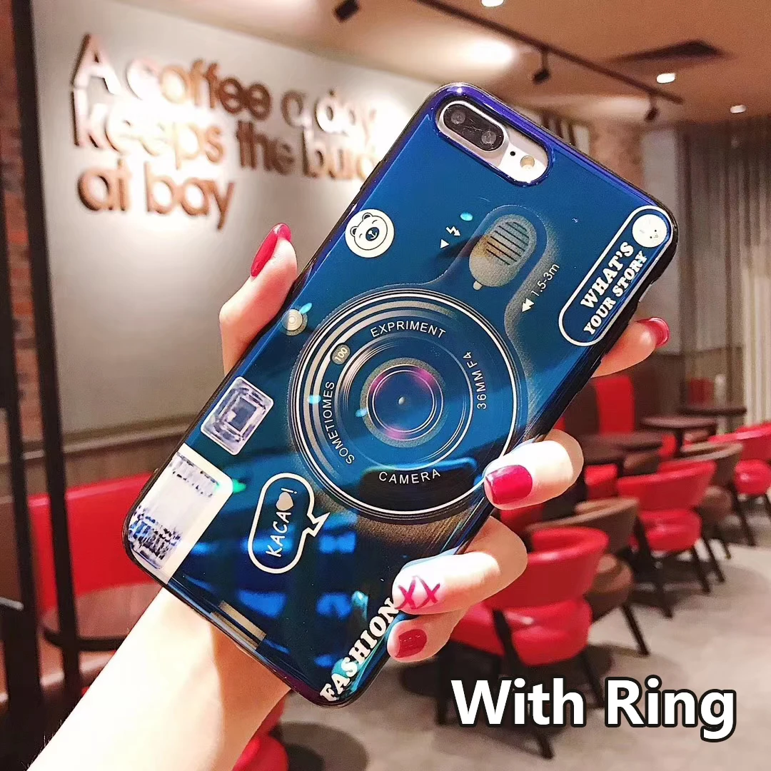 Чехол для iPhone 12 11 Pro Max чехол телефона с 3d-камерой и синим излучением XR XS 7 8 Plus Samsung