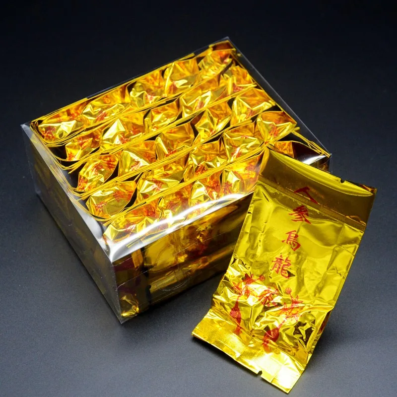 Taiwan dongding GinSeng Oolong tea 20 bags Beauty Weight loss Lowering Blood Pressure High Mountains Chinese Fresh Green Tea | Дом и сад