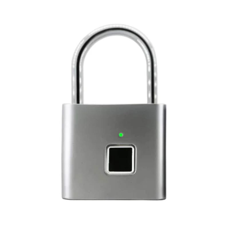 Умный Замок для дверей без ключа USB перезаряжаемый сканер отпечатков пальцев