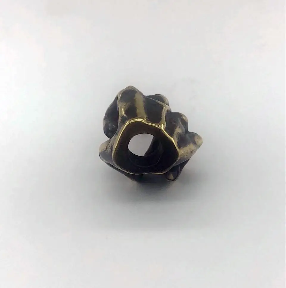 EDC инструменты латунный нож латунные пальцевые бусы на шнурок Паракорд