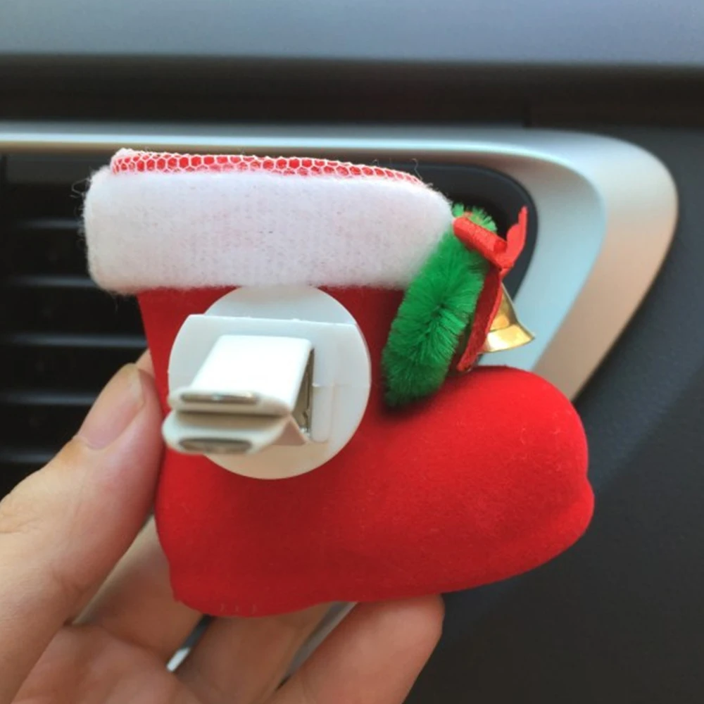 Освежитель воздуха для автомобиля освежитель зажим духов Рождественский сапог