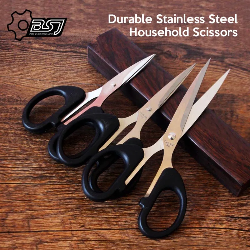 Прочные бытовые ножницы из нержавеющей стали Офисные для резки бумаги Острые