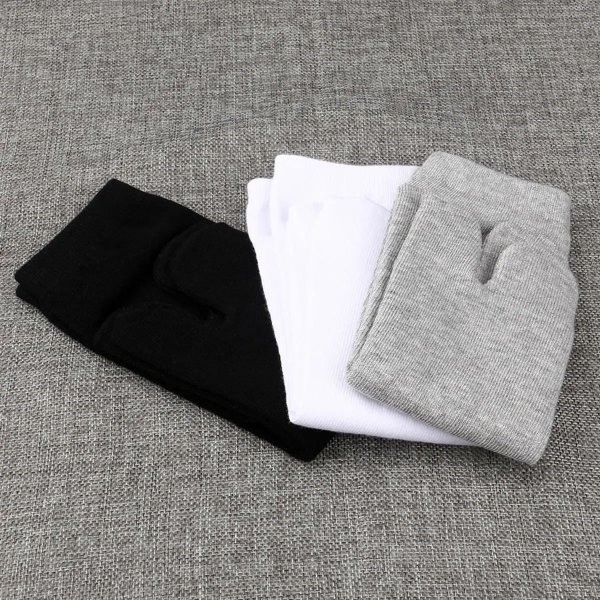 Модные 3 пары эластичных хлопчатобумажных Таби Носки хлопчатобумажные носки для