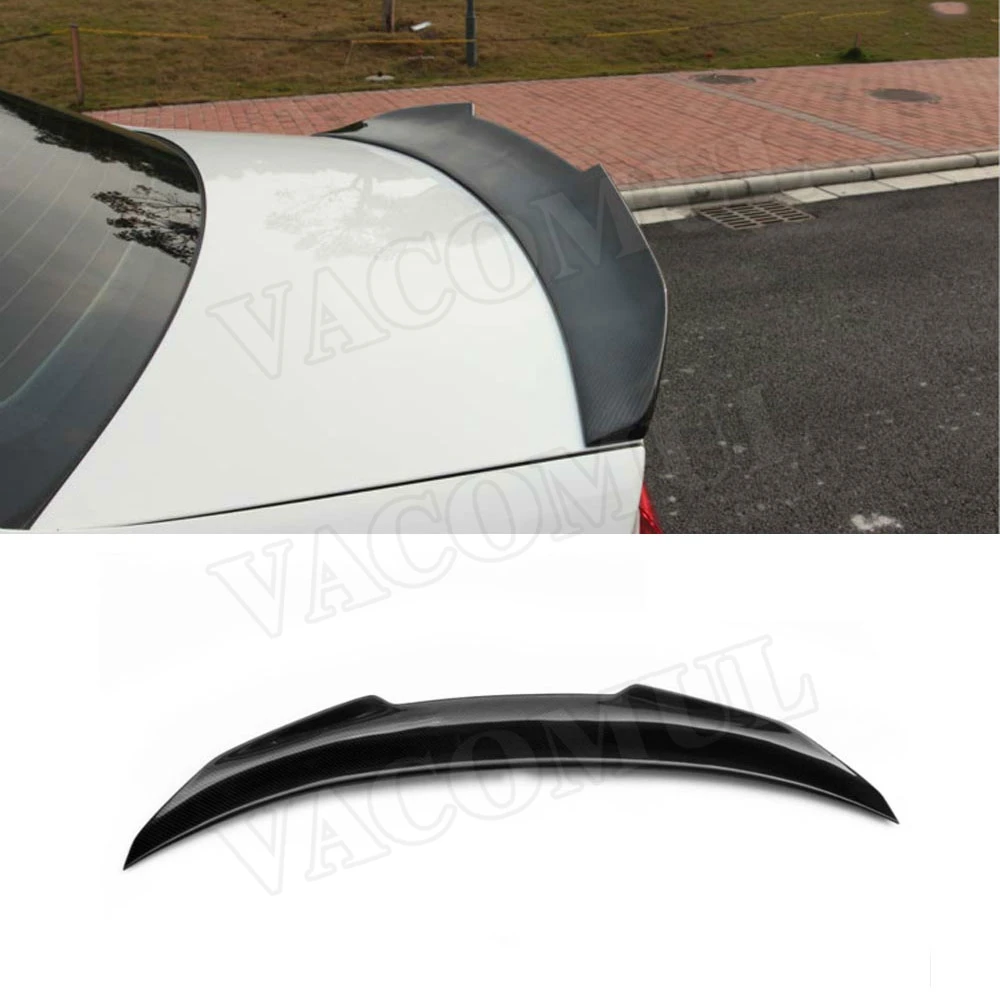 

Carbon Fiber Rear Spoiler Boot Trim Wings for Audi A4 B8 B8.5 B9 Sedan 2009 - 2018 PSM Style FRP Trunk Spoiler