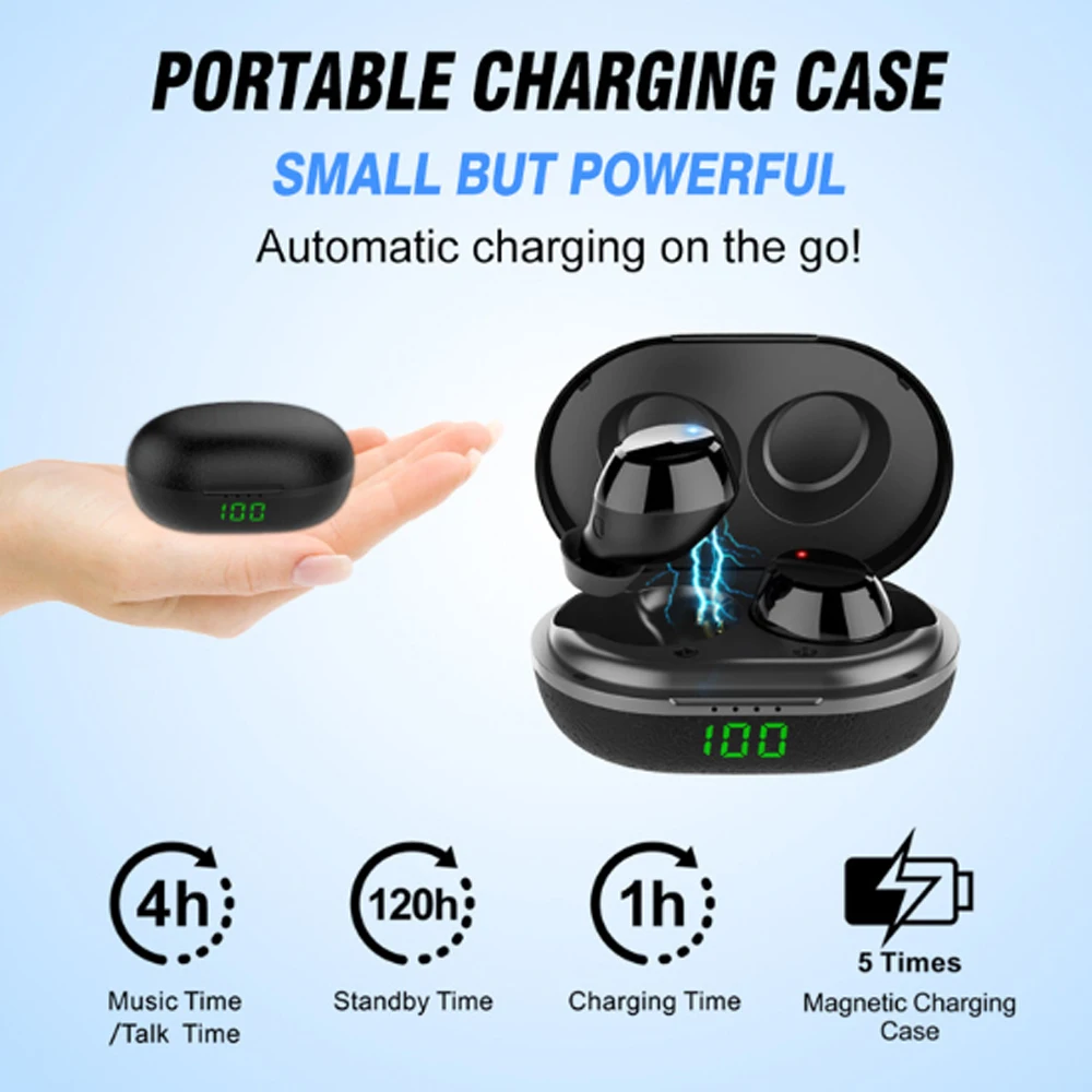 

Q12 touch Bluetooth headset Hi-Fi stereo sound sports mini wireless Bluetooth headset for huawei P40 iphone 11 sansumg phone