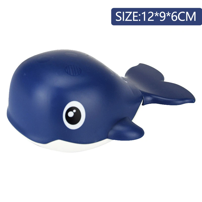 

Cute Cartoon Animal Whale Classic Baby Water Toys for Infant Swimming Pool Duck Wound-up Chain Clockwork Kids Beach Bath Toys