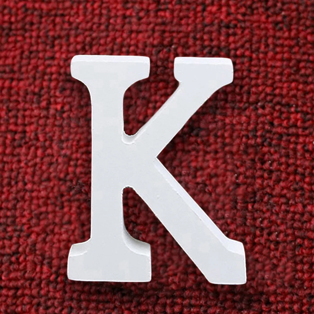 Большие деревянные буквы алфавита настенная Подвеска Сделай Сам искусство