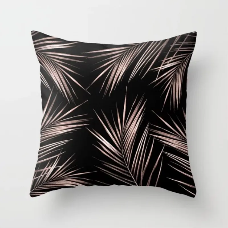 

Black White Geometric Cushion Cover Polyester Throw Pillow Case Car Sofa Bed Decorative Pillowcase 45*45cm INS Nordic Home Decor