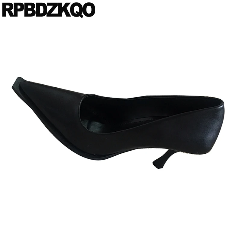 Роскошные туфли женские дизайнеры с острым носком высокие каблуки лакированная