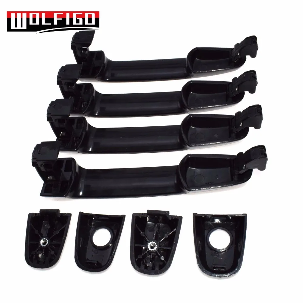 WOLFIGO для TOYOTA Corolla Matrix 03 08 Scion наружная дверная ручка Передняя Левая Правая гладкая