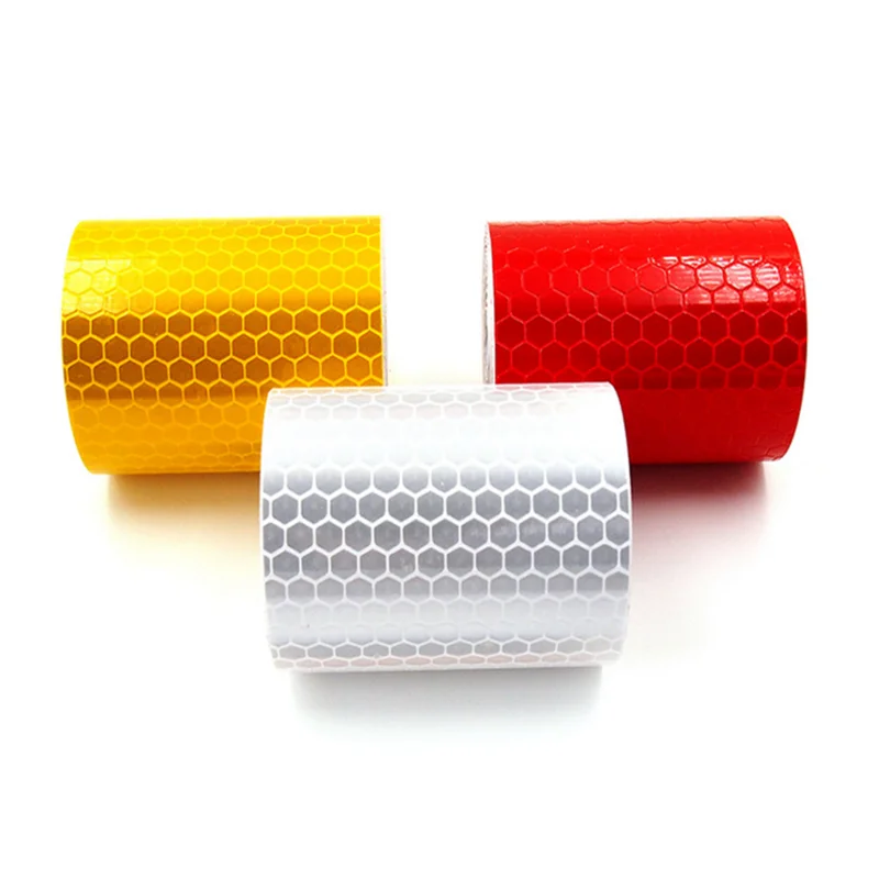 

Светоотражающая лента для кузова, Предупреждение полоска 7 цветов, 5 см х 1 м, для автомобилей, грузовиков, автобусов, мотоциклов