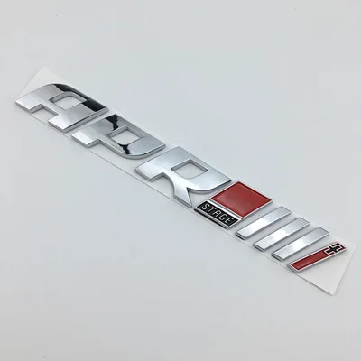 1x 3D АБС пластик Авто апр этап/+ эмблема хвостовая часть наклейка на боковую