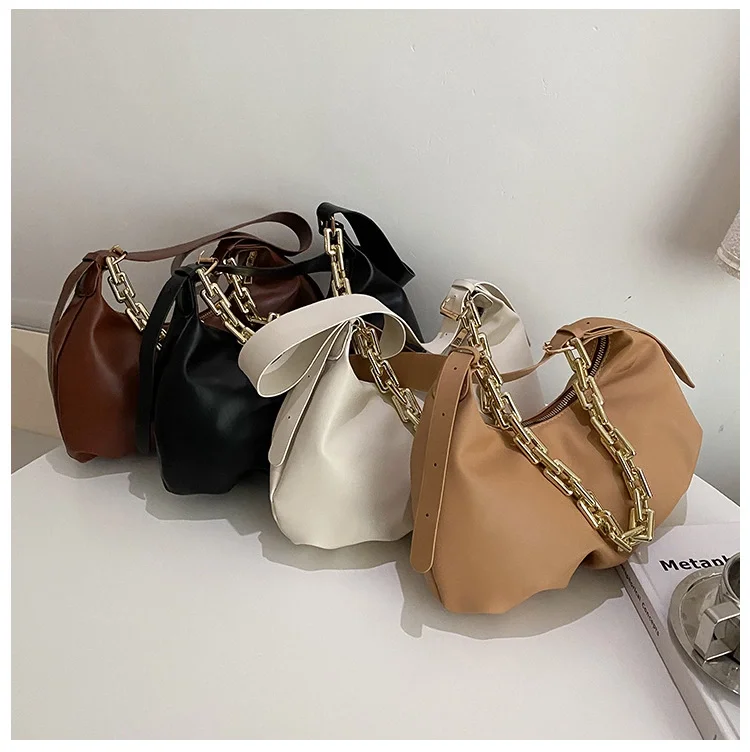 

Fashion trend version of cloud small bag 2021 new net red texture summer fold armpit bag personality shoulder cross-body bag