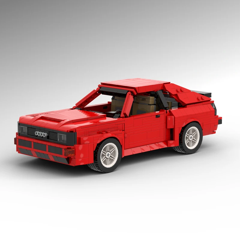 

NEW 2021 1255pcs small particle technology building block moc1984 car assembly toy car model DIY boy's birthday present