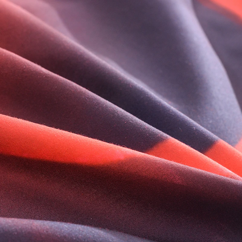 Комплект постельного белья с объемными цветами комплект красный пододеяльник