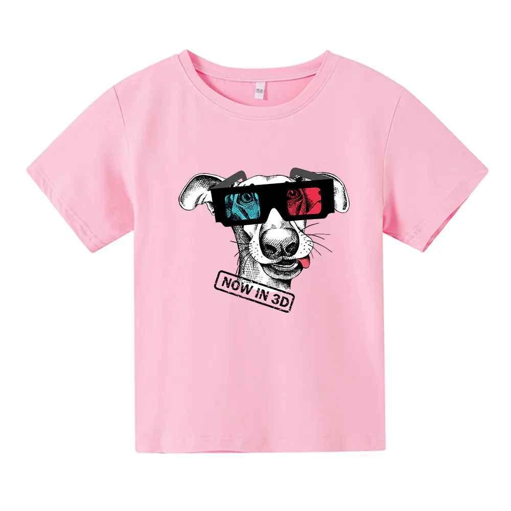 

teenagers clothes T Shirt Cartoon Print Animals baby clothes Boys Girls Children Cotton Short Sleeves Summer Tee Toddler