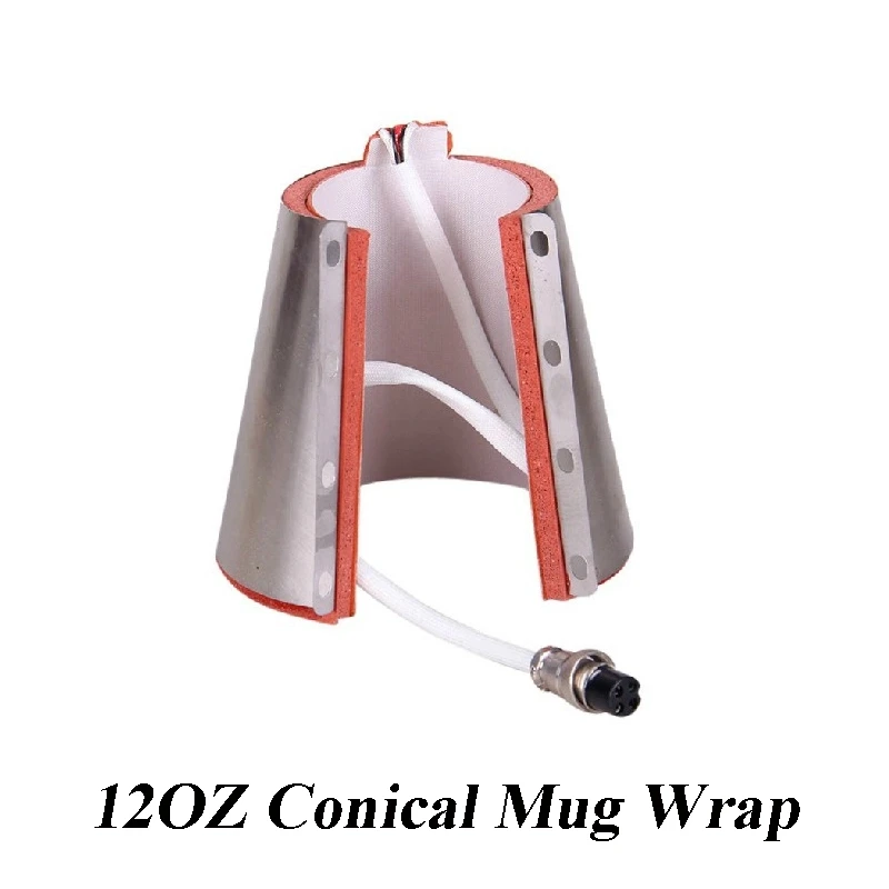 Бесплатная доставка Wtsfwf 12 унций силиконовая коническая сублимационная кружка