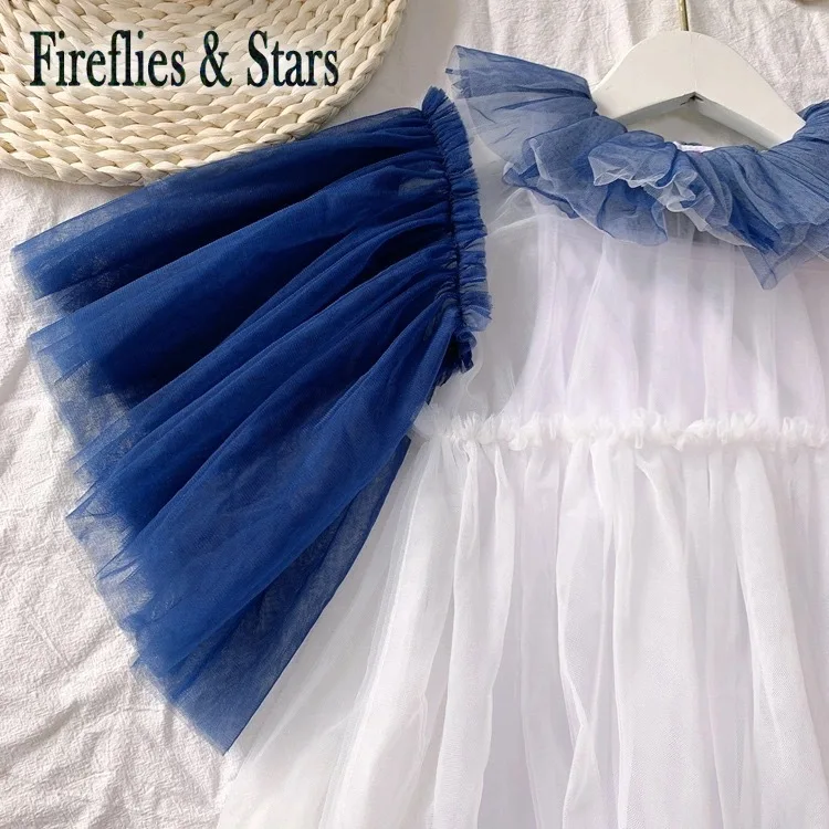 Летнее платье пачка для девочек комплект из 2 предметов малышей + жилет футболка