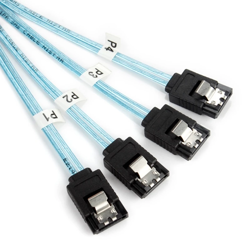 Sas Sata кабель Mini-Sas SFF-8087 4 Mini 4i SFF8087 36P Naar 7P 12 Гбит/с 50 см Harde Schijf Data | Компьютеры и офис