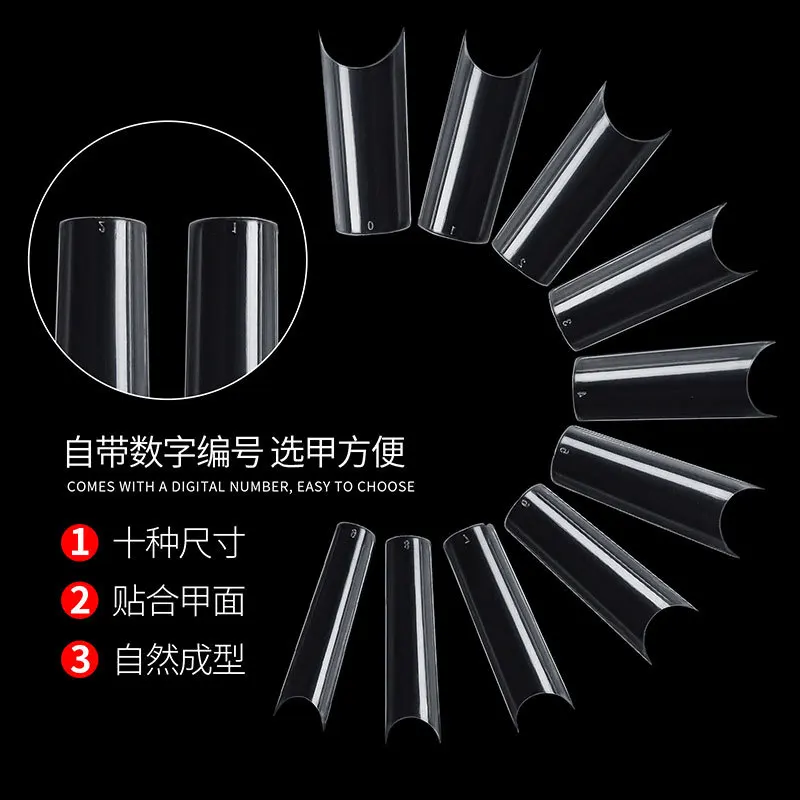 Маникюр Французский Полная паста половинная балетный ноготь водопроводная