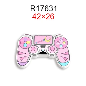 Игровой геймпад с дистанционным принтом плоские полимерные серьги сделай сам