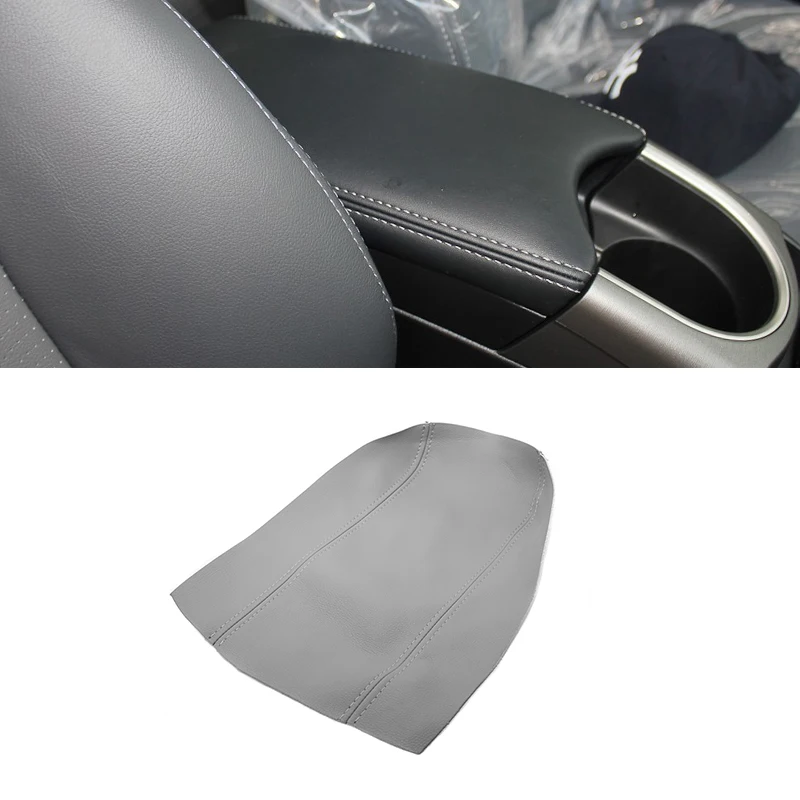 Для Toyota Prius 2010 2011 2012 2013 2014 2015 микрофибра кожа Центральная крышка подлокотника