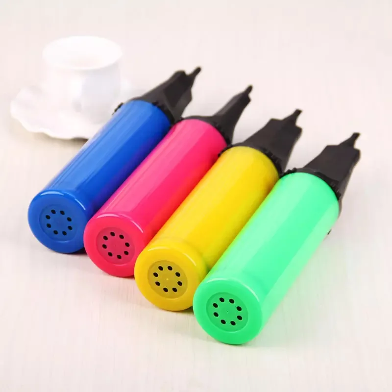 Hand Pump Balloon Inflator Accessories for Latex Confetti Aluminum Foil Balloons Party Events Supplies | Дом и сад
