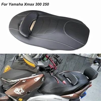 motorcycle passenger driver seat cushion assembly for yamaha xmax 300 250 xmax300 xmax250 x max scooter accessories pu leather