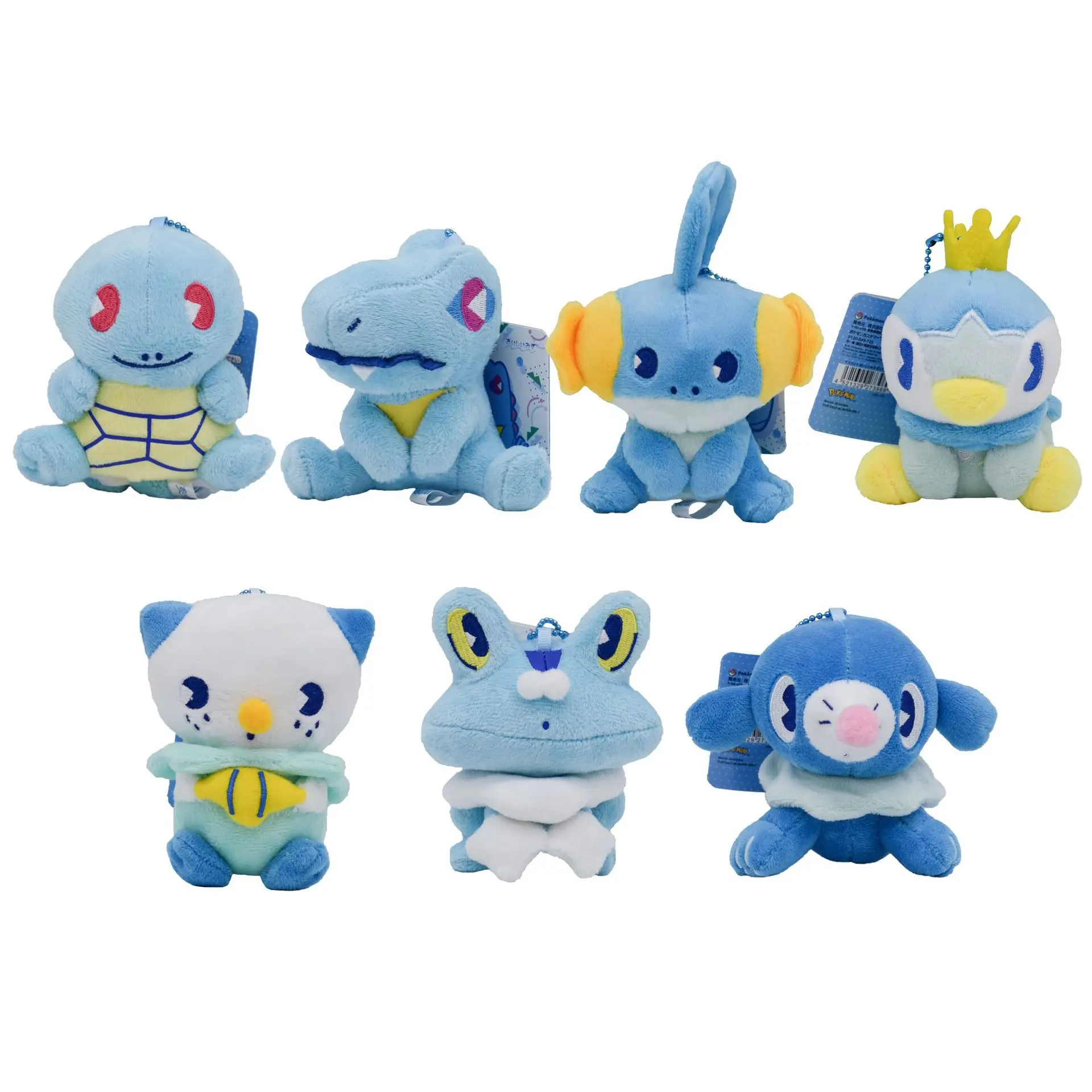 Новые 8-15 см сапоги на плюше Lapras Dragonite Пингвин Poliwrath Панда Мягкая футболка с