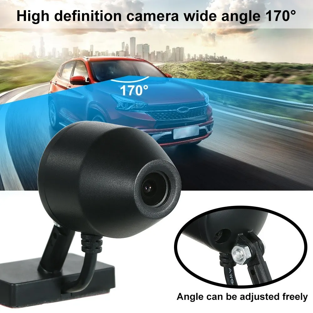 12 Million Pixels Car Dash Cam Vehicle Video Recorder Rearview Camera 170° Best Cams Black Tachograph |