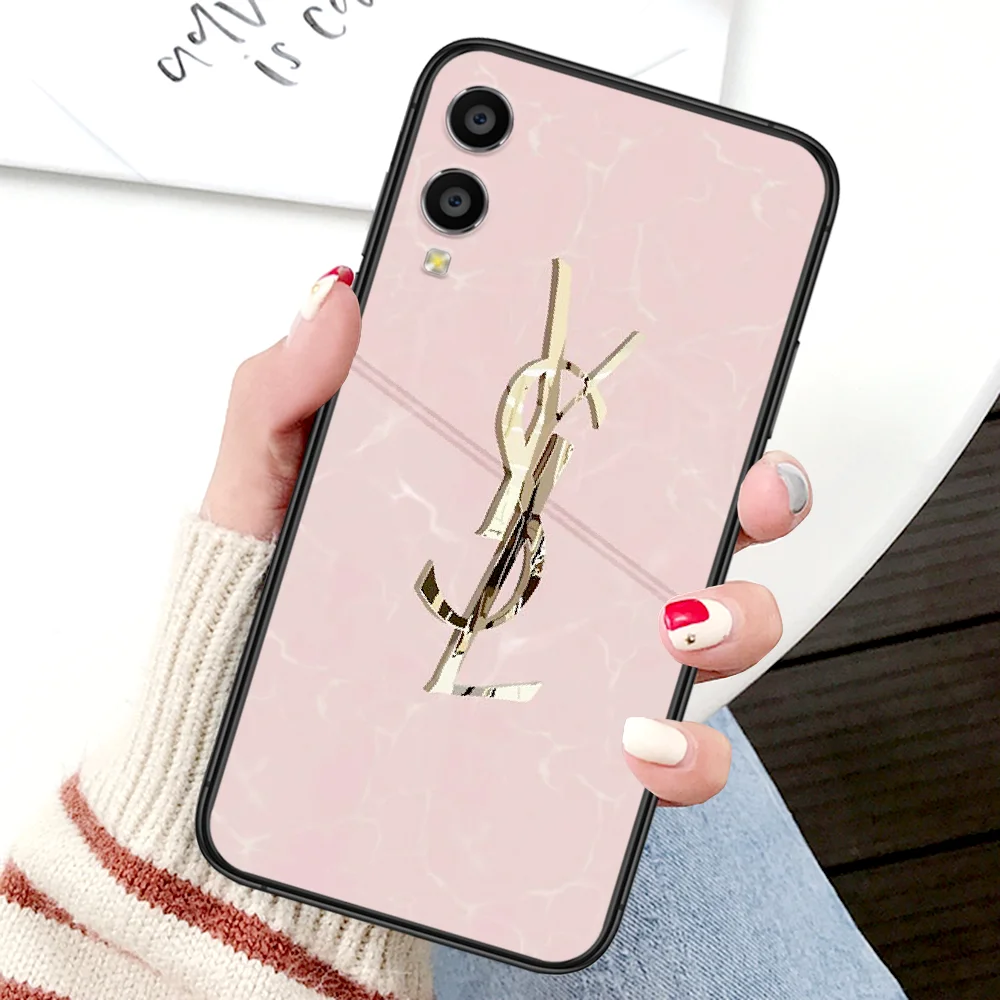 

Luxury Fashion Y-YSLS Phone Case For Huawei Honor 6A 7A 7C 8 8A 8X 9 9X 10 10i 20 Lite Pro Play black Hoesjes 3D Cell Fashion