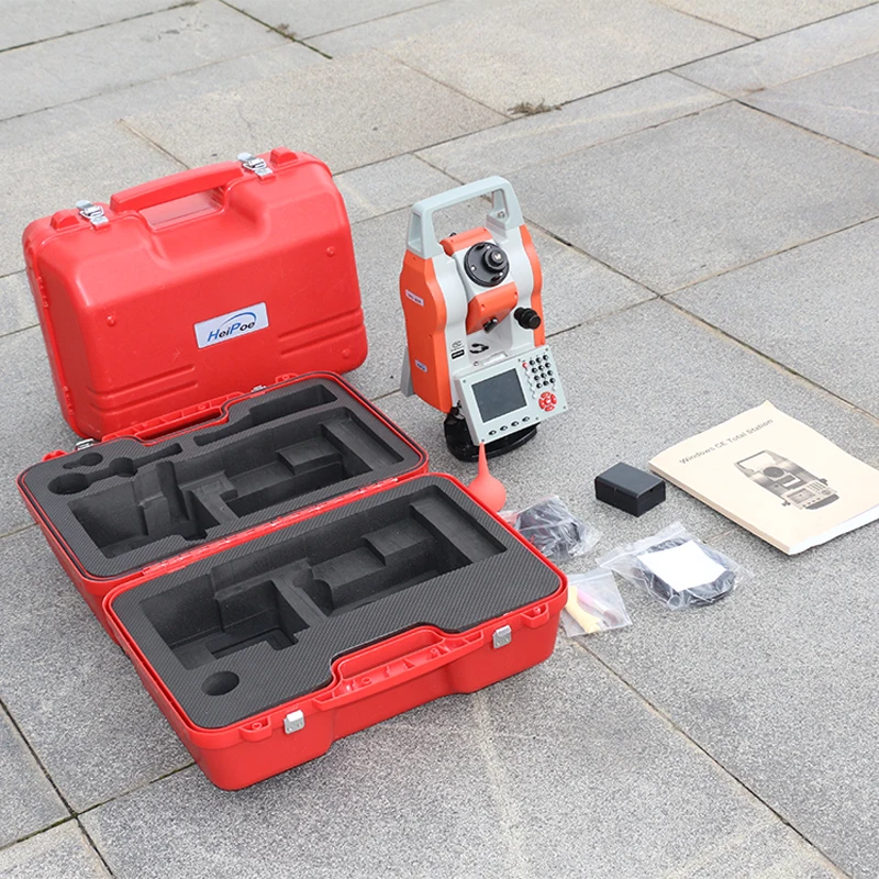 Хорошее качество двойной ЖК дисплей оптическое оборудование 600 м полная станция