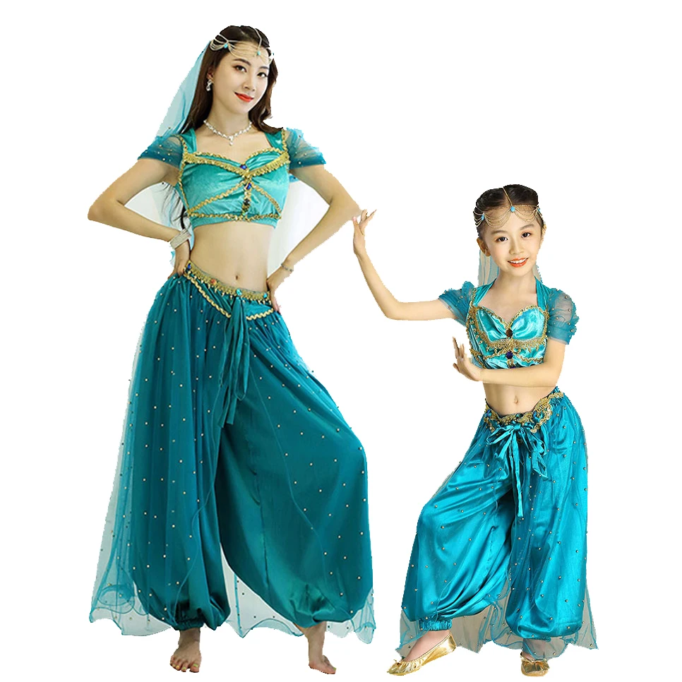 Костюм принцессы в арабском стиле для девочек наряд на день рождения Хэллоуин