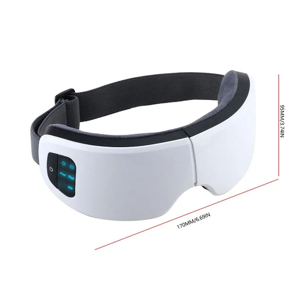 

Upgraded Eye Massager Music Massager Eye Care Adjustable Eye Massager Portable Hot Air Pressure Massage