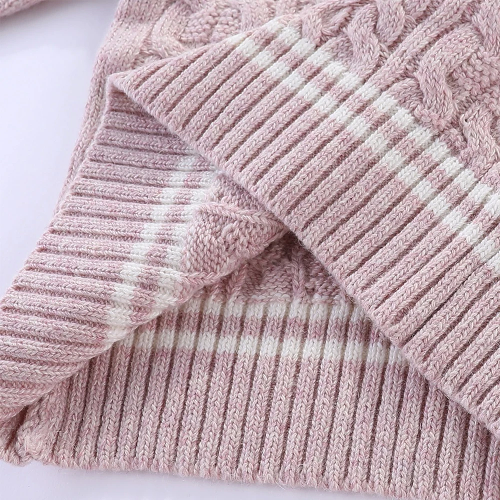 Детский свитер с круглым вырезом длинным рукавом | Мать и ребенок