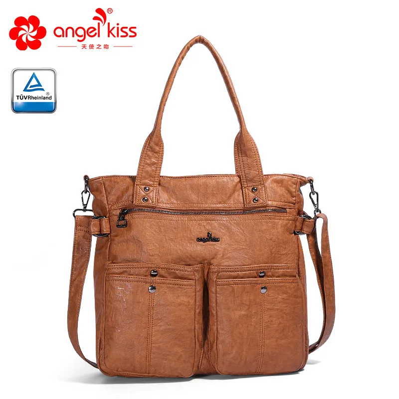 Женская сумка Angelkiss модная дизайнерская Портативная через плечо для офиса
