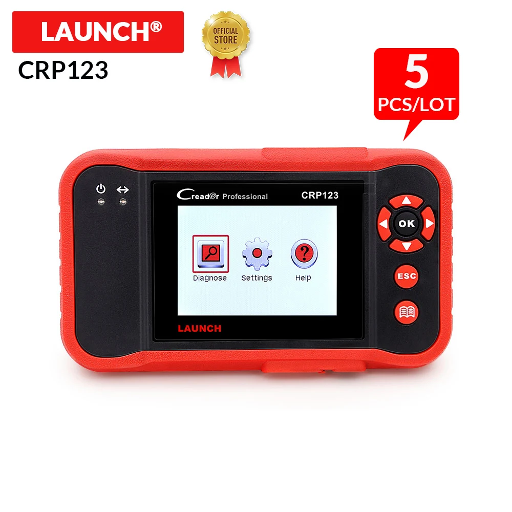 Диагностический сканер LAUNCH X431 CRP123 OBD2 для автомобиля|Диагностические сканеры