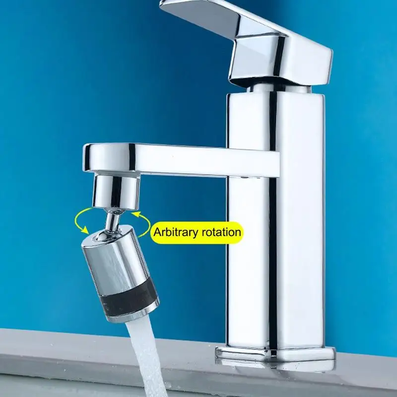 

Detachable Cleaning Rotating Faucet Splashproof Extender 720 Degree Movable Kitchen Splash Filter Faucet Mouthwash Bubbler