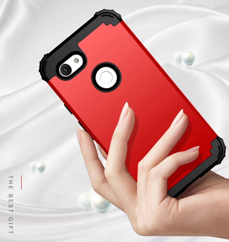 3 в 1 силиконовый PC чехол для телефона для Google Pixel3 3A безопасный Противоударная задняя крышка чехол для Google Pixel 3A XL Полный Защитный чехол