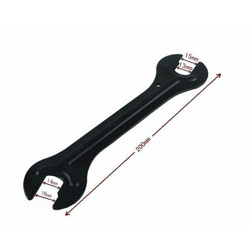 

Cycling Bike Head Open End Axle Hub Cone Wrench Bicycle Carbon Steel Repair Spanner Tool Kit for Mountain Bicycle Repair Tool