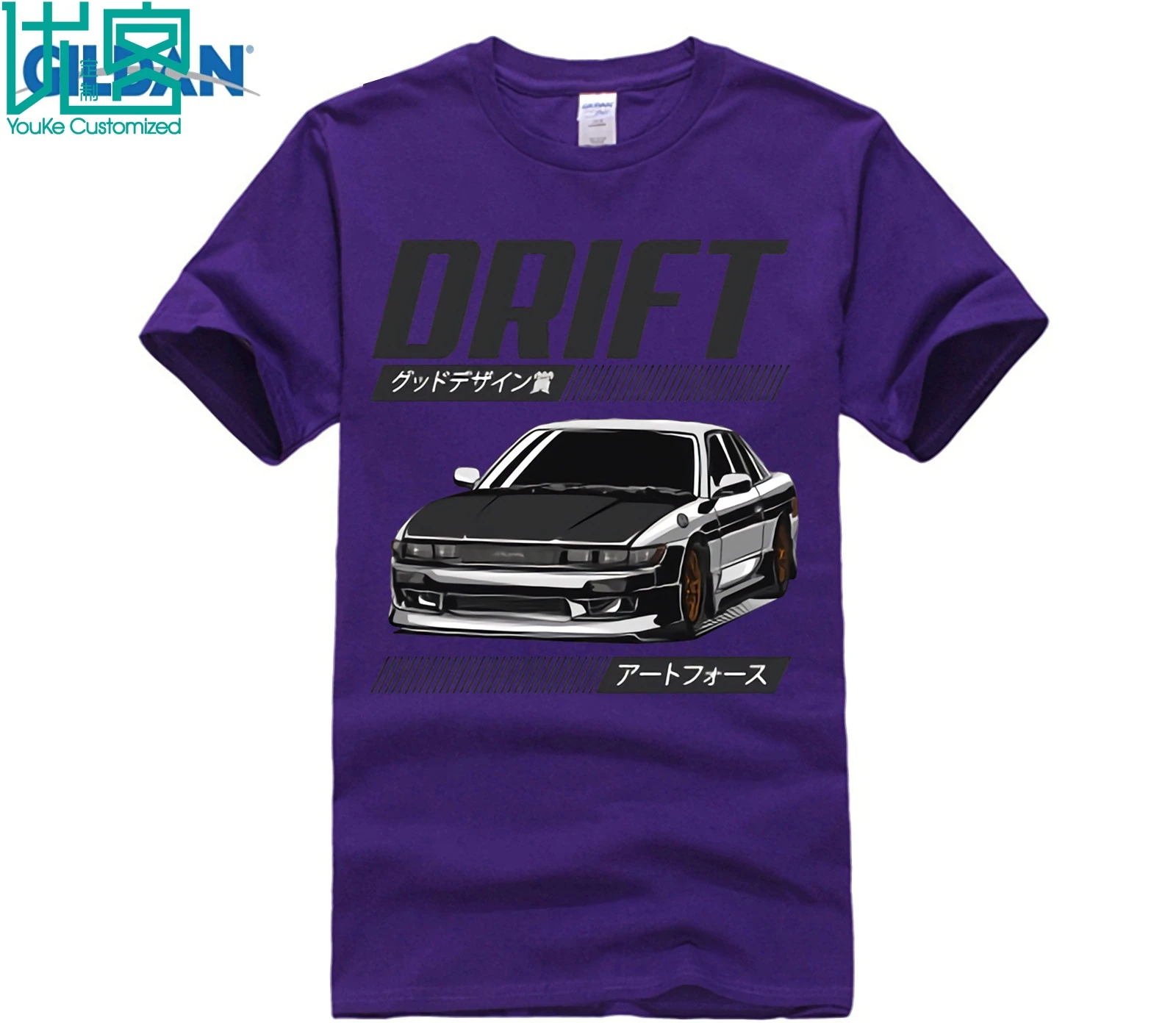 Дизайнерская футболка Funky Nissan Skyline Silvia S13 Drift King R34 Hakosuka мужские футболки с круглым
