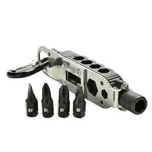 Новейший Регулируемый Многофункциональный Мини-отвертка портативный набор инструментов для улицы со светодиодсветильник ночником для использования на открытом воздухе в кемпинге 4