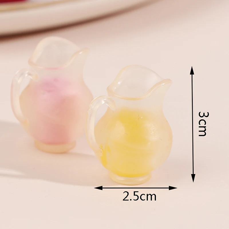 

1:12 Dollhouse Miniature Kettle Tea Pot Model Doll House Kitchen Accessories Toy